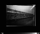 [Pier with Brick Storage Facility], Walker Evans  American, Film negative