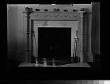 [Fireplace with Swag and Column Reliefs], Walker Evans  American, Film negative