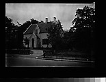 [Gothic Revival House with Gabled Entry Porch, Boston, Massachusetts], Walker Evans  American, Film negative