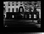 [Apartment Building Entrance and Lower Floors, New York City], Walker Evans  American, Film negative
