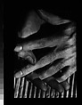 [Study of Hands, Possibly Sam Loveman], Walker Evans  American, Film negative