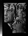 [Torn Movie Poster, Oak Bluffs, Martha's Vineyard, Massachusetts], Walker Evans  American, Film negative
