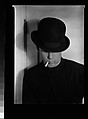 [Lincoln Kirstein in Bowler Hat with Cigarette in Mouth], Walker Evans  American, Film negative