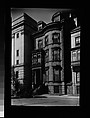 [Greek Revival Town House with Two-Story Entry Porch, South End, Boston, Massachusetts], Walker Evans  American, Film negative