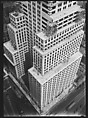 [Chrysler Building Construction, From Roof of Chanin Building, New York City], Walker Evans  American, Film negative