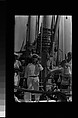 [South Seas: Crew Members at Helm of Cressida], Walker Evans  American, Film negative
