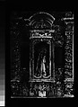[Church Interior with Madonna and Child Statuary in Niche, Cuba], Walker Evans  American, Film negative