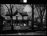 [Gothic Revival House, Somerville, Massachusetts], Walker Evans  American, Film negative