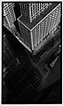 [Intersection and Corner of Chrysler Building, From Roof of Chanin Building, New York City], Walker Evans  American, Film negative