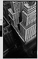 [Intersection and Partial View of Chrysler Building, From Roof of Chanin Building, New York City], Walker Evans  American, Film negative