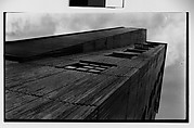 [Warehouse Tower, From Below], Walker Evans  American, Film negative
