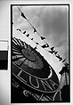 [Luna Park Sign Detail and Carnival Flags, Coney Island, New York], Walker Evans  American, Film negative