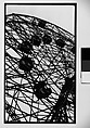 ["Wonder Wheel" Ride, Coney Island, New York], Walker Evans  American, Film negative