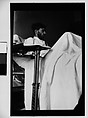 [Self-Portrait in New York Hospital Bed, New York City], Film negative