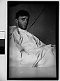 [Self-Portrait in New York Hospital Bed, New York City], Film negative