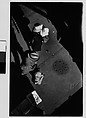 [Pedestrians on Street, Seen From Above, New York City], Walker Evans  American, Film negative