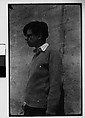 [Woman in Sweater and Horn-Rimmed Glasses], Walker Evans  American, Film negative