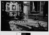 [Courtyard at 5, rue de la Santé, Paris], Walker Evans  American, Film negative