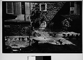 [Courtyard at 5, rue de la Santé, Paris], Walker Evans  American, Film negative
