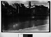 [View of Florence or Pisa, From Across Arno River, Italy], Walker Evans  American, Film negative