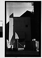 [Façade and Doorway of Modernist Residence, New York City], Walker Evans  American, Film negative
