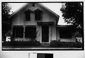 [Folk Victorian Cottage], Walker Evans  American, Film negative