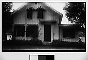 [Folk Victorian Cottage], Walker Evans  American, Film negative