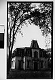 [Second Empire House with Quoins], Walker Evans  American, Film negative