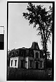 [Second Empire House with Quoins], Walker Evans  American, Film negative