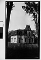 [Second Empire House with Quoins], Walker Evans  American, Film negative