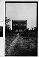 [Dilapidated Wooden House in Barren Field, Southeastern U.S.], Walker Evans  American, Film negative