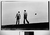 [Two Men Walking, From Behind, Cuba], Walker Evans  American, Film negative