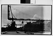 [Construction Site, Cuba], Walker Evans  American, Film negative