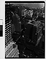 [Chrysler Building Construction Site, From Roof of Chanin Building, New York City], Walker Evans  American, Film negative