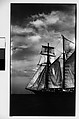 [South Seas: Sailing Ship], Walker Evans  American, Film negative