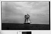 [South Seas: Ship on Water], Walker Evans  American, Film negative