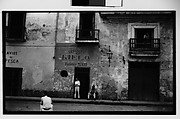 [Old Housefronts, Old Havana District, Havana], Walker Evans  American, Film negative