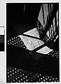 [Three 35mm Film Frames: Abstraction of Shadows and Light on Doorway and Mat, New York City], Walker Evans (American, St. Louis, Missouri 1903–1975 New Haven, Connecticut), Film negative