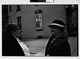 [Two 35mm Film Frames: Two Women in Conversation on Street, Ossining, New York], Walker Evans (American, St. Louis, Missouri 1903–1975 New Haven, Connecticut), Film negative