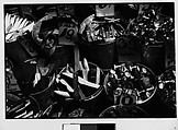 [Three 35mm Film Frames: Hardware Store Display of Paintbrushes in Buckets, Brooklyn, New York], Walker Evans (American, St. Louis, Missouri 1903–1975 New Haven, Connecticut), Film negative