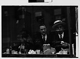 [Three 35mm Film Frames: Men Eating at Lunch Counter Window, Lexington Avenue, New York City], Walker Evans (American, St. Louis, Missouri 1903–1975 New Haven, Connecticut), Film negative