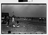 [Two 35mm Film Frames: Sunbathers, Coney Island?, New York], Walker Evans  American, Film negative