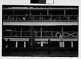 [Two 35mm Film Frames: Passengers on Decks of Croton Point Park Steamboat, Between Harmon and Ossining, New York], Walker Evans (American, St. Louis, Missouri 1903–1975 New Haven, Connecticut), Film negative
