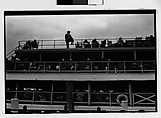 [Two 35mm Film Frames: Passengers on Decks of Croton Point Park Steamboat, Between Harmon and Ossining, New York], Walker Evans (American, St. Louis, Missouri 1903–1975 New Haven, Connecticut), Film negative