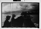 [Three 35mm Film Frames: South Seas: Cressida Passengers in Small Boat], Walker Evans (American, St. Louis, Missouri 1903–1975 New Haven, Connecticut), Film negative