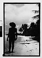 [Five 35mm Film Frames: South Seas: Unidentified Group on Shore, Unidentified Man in Sarong on Shore, Polly Campbell on Deck of Cressida, Boat in Harbor Through Plantings, From Shore], Walker Evans (American, St. Louis, Missouri 1903–1975 New Haven, Connecticut), Film negative
