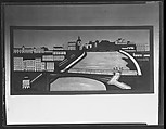 [Mural: "Puentes de San Francisco Y San Anton" by A. Galvez, Havana], Walker Evans  American, Film negative