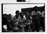 [Two 35mm Film Frames: Riker's Island, New York City?], Ben Shahn (American (born Lithuania), Kaunas 1898–1969 New York), Film negative