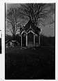 [Two 35mm Film Frames: Folk Victorian Gazebo and Farmhouse, Near Ossining, New York], Walker Evans (American, St. Louis, Missouri 1903–1975 New Haven, Connecticut), Film negative