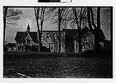 [Two 35mm Film Frames: Folk Victorian Gazebo and Farmhouse, Near Ossining, New York], Walker Evans (American, St. Louis, Missouri 1903–1975 New Haven, Connecticut), Film negative